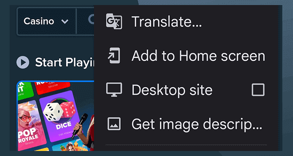 Create shortcut step 1 Create shortcut step 1